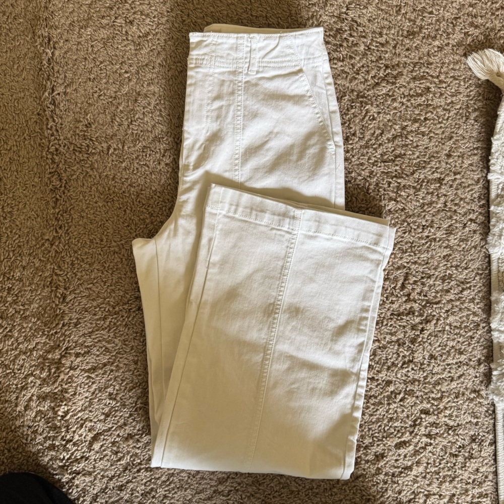 Universal Thread Cream Wide Leg Jeans